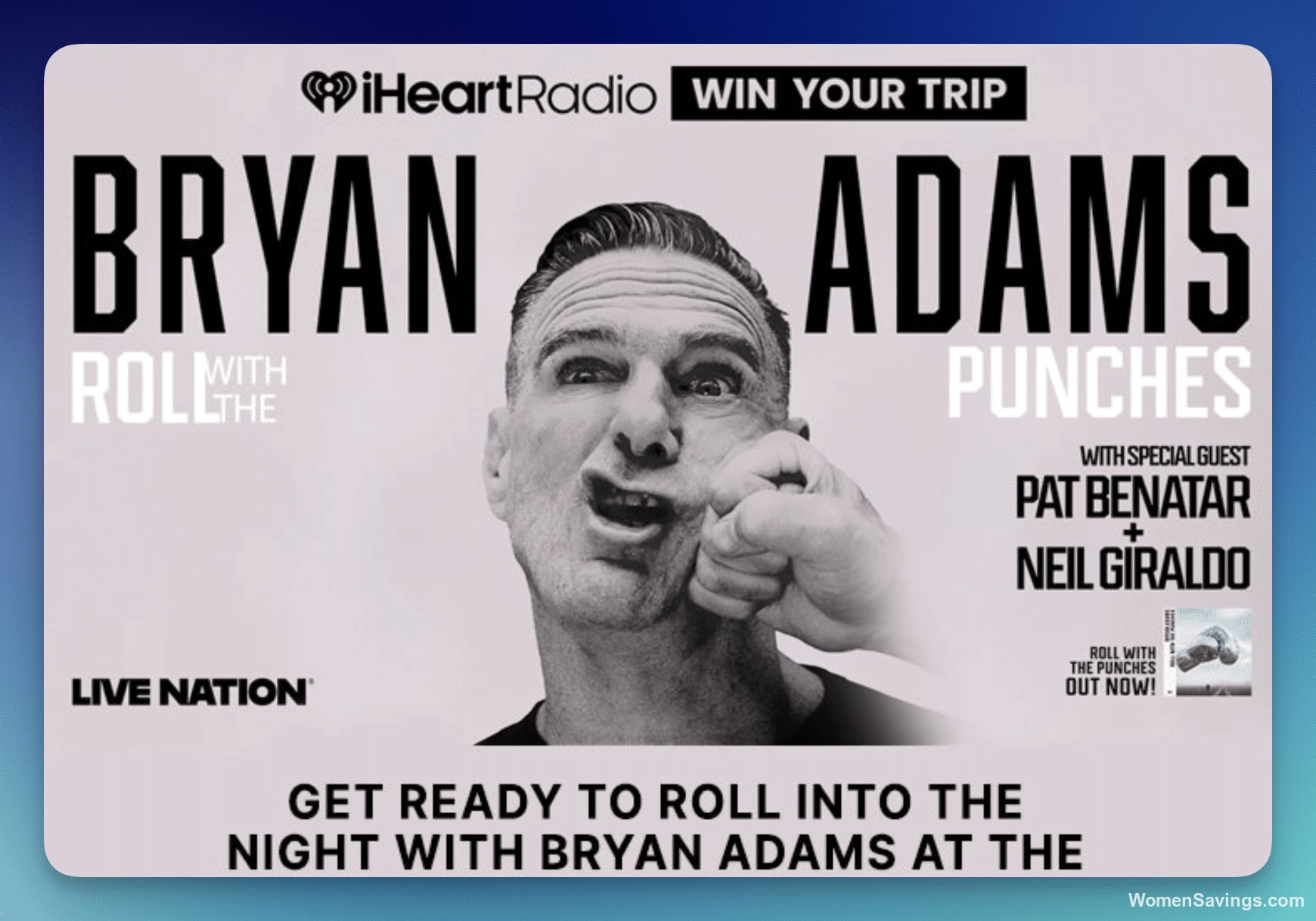 Win a VIP Bryan Adams Concert Trip & Signed Record