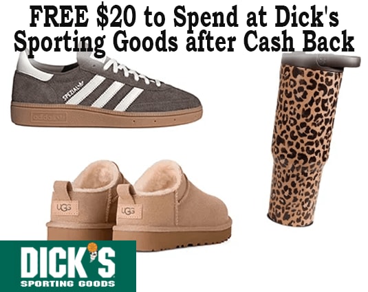 FREE $20 to Spend at Dick's Sporting Goods