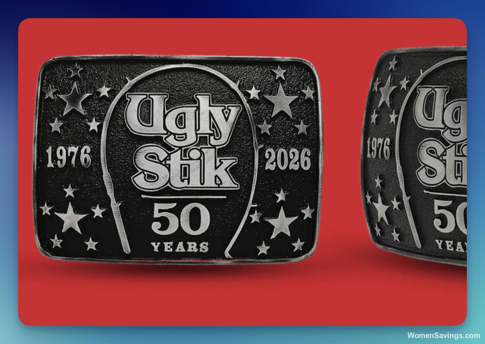 Ugly Stik 50th Anniversary Belt Buckle Sweepstakes