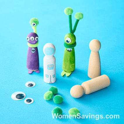 FREE Wood Space Pals Craft Event at Michaels on July 11th