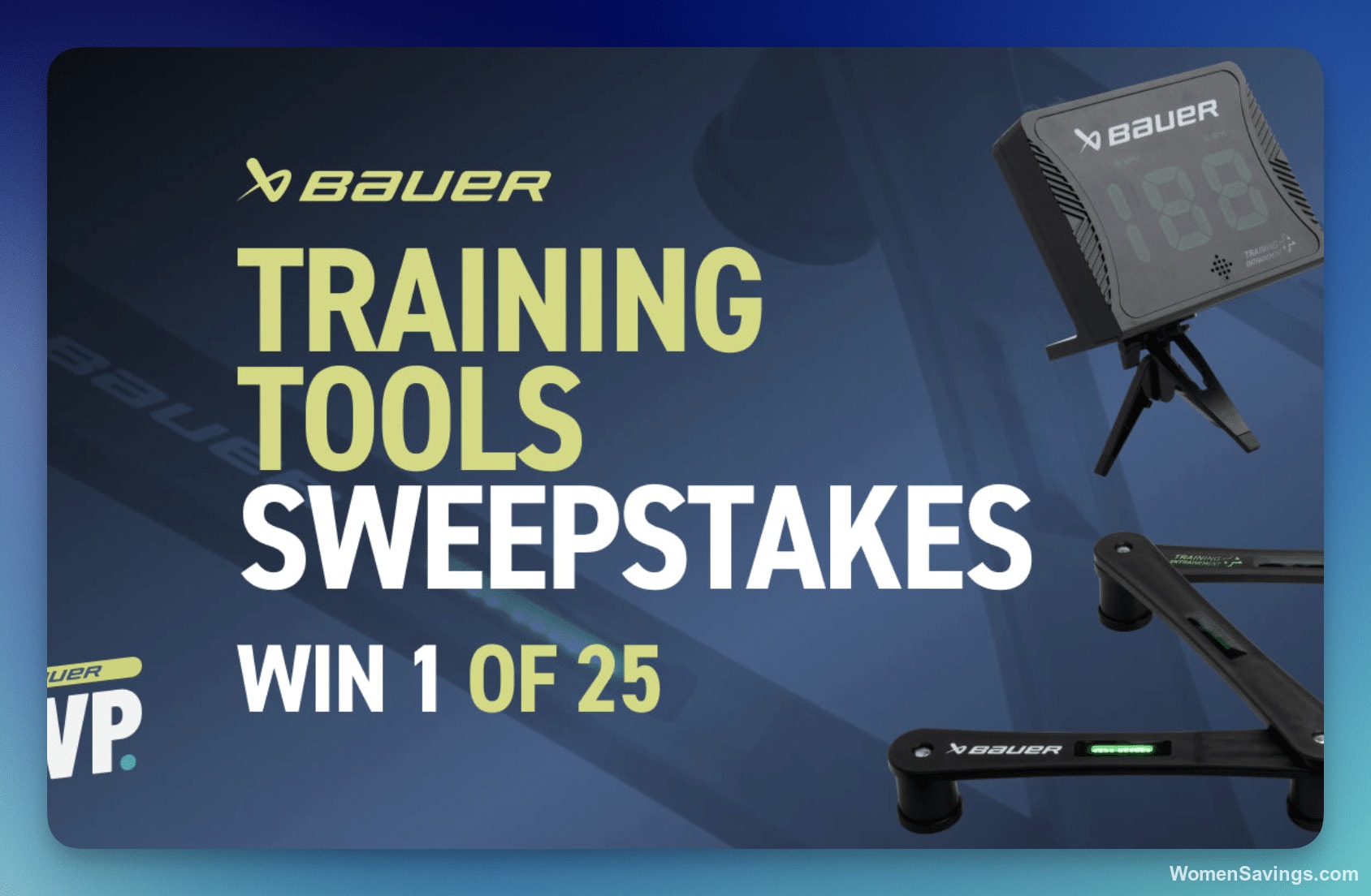 Bauer MVP Training Tools Sweepstakes - 25 Winners