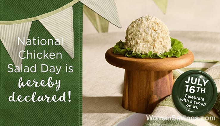 FREE Scoop of Any Chicken Salad Flavor from Chicken Salad Chick