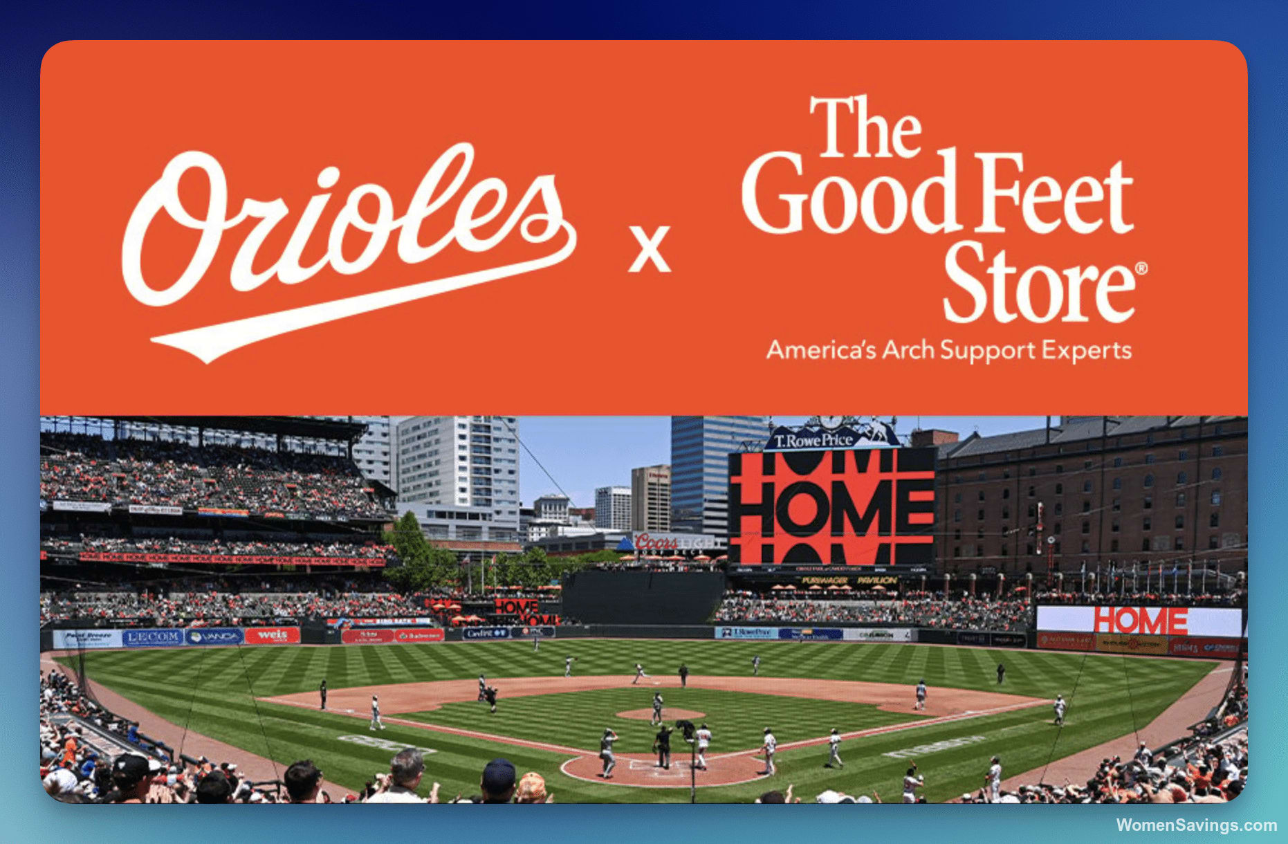 Orioles x Good Feet Store Ultimate Sweepstakes