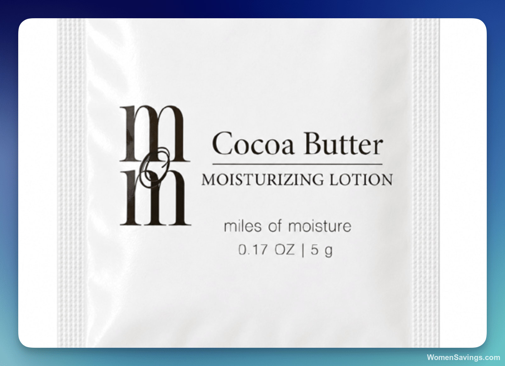 FREE Miles of Moisture Cocoa Body Butter Sample