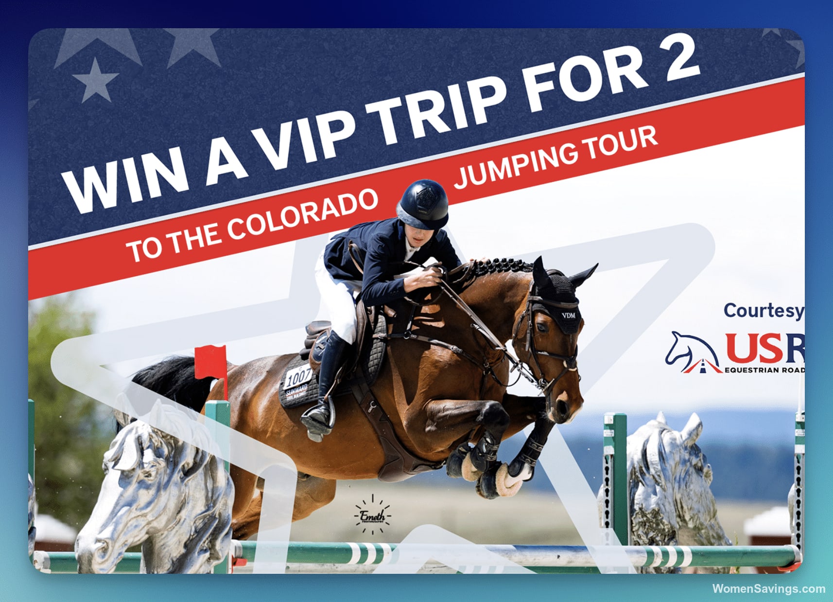 USRider Colorado Jumping Tour All-Expenses-Paid VIP Trip
