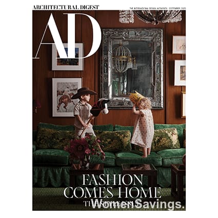 FREE 1-Year Subscription to Architectural Digest Magazine