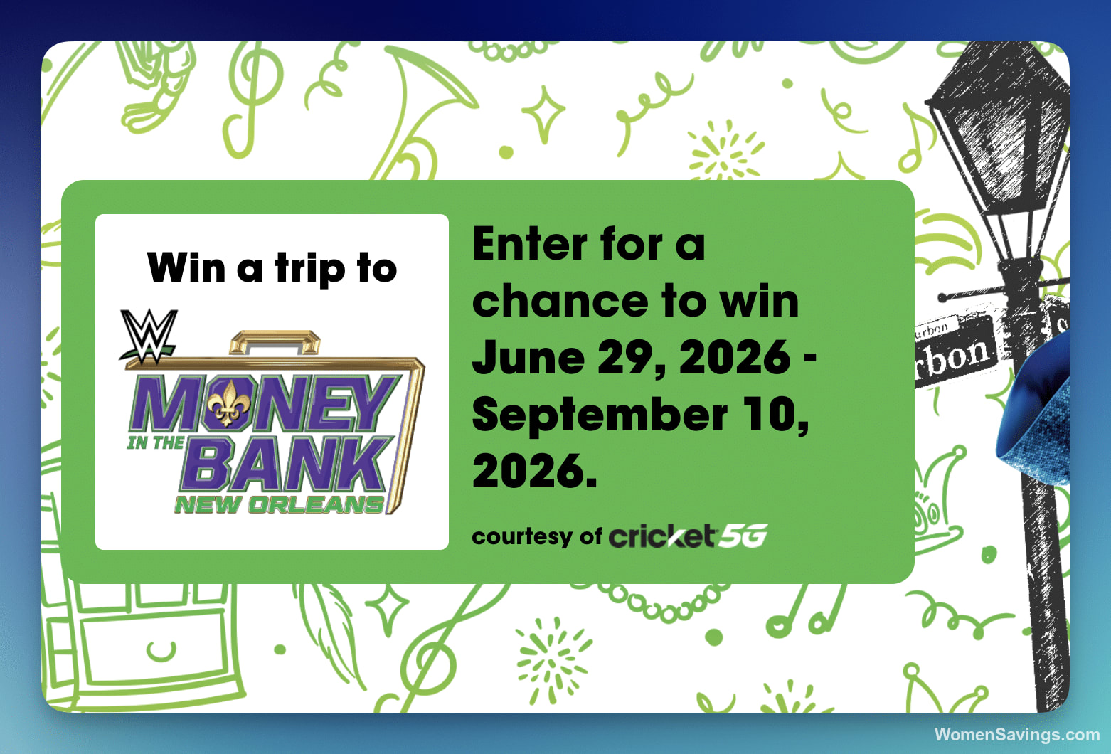 Win a WWE Money in the Bank Trip to New Orleans for Two!