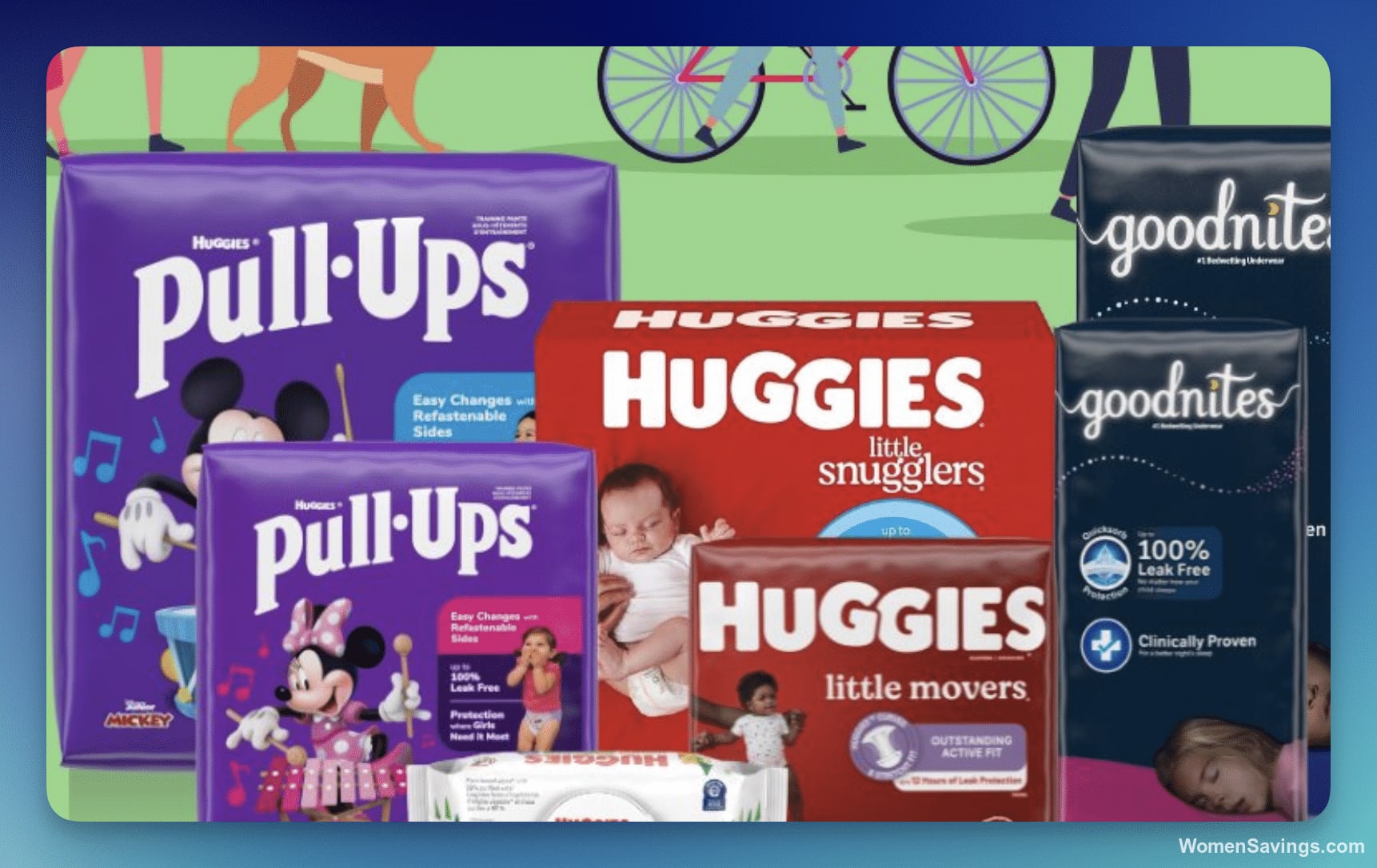 Huggies Diapers For A Year Sweepstakes - 6 Winners