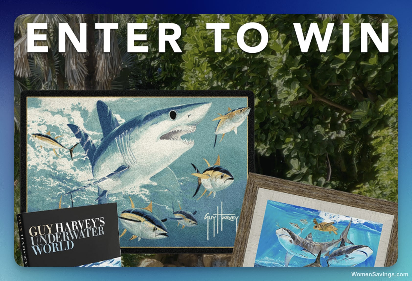 Guy Harvey x Discovery Cove Shark Month Sweepstakes