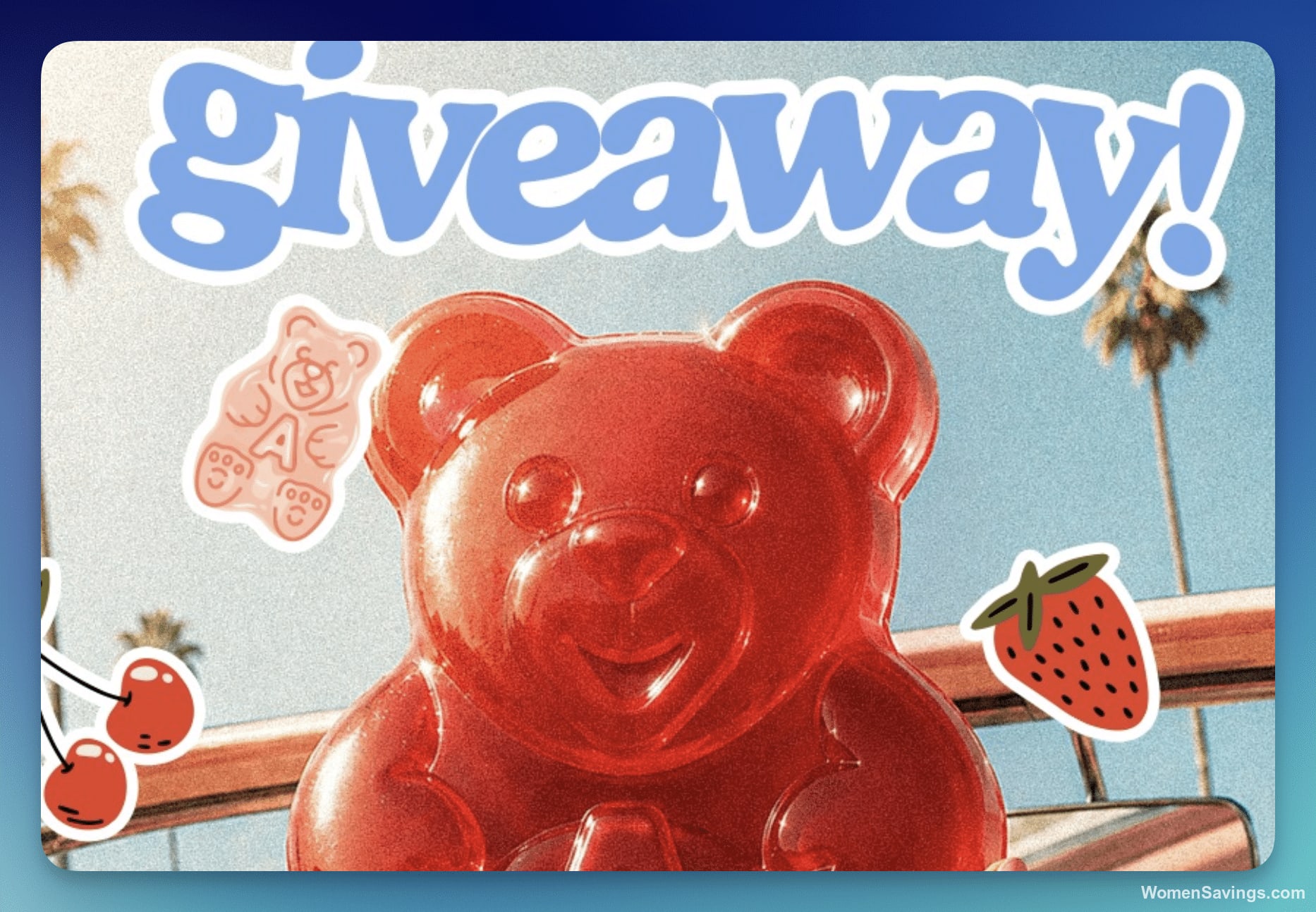 Win a 5-Pound Albanese Gummi Bear on Instagram