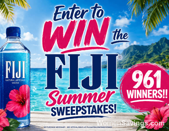 FIJI Summer Sweepstakes - 961 Chances to Win!