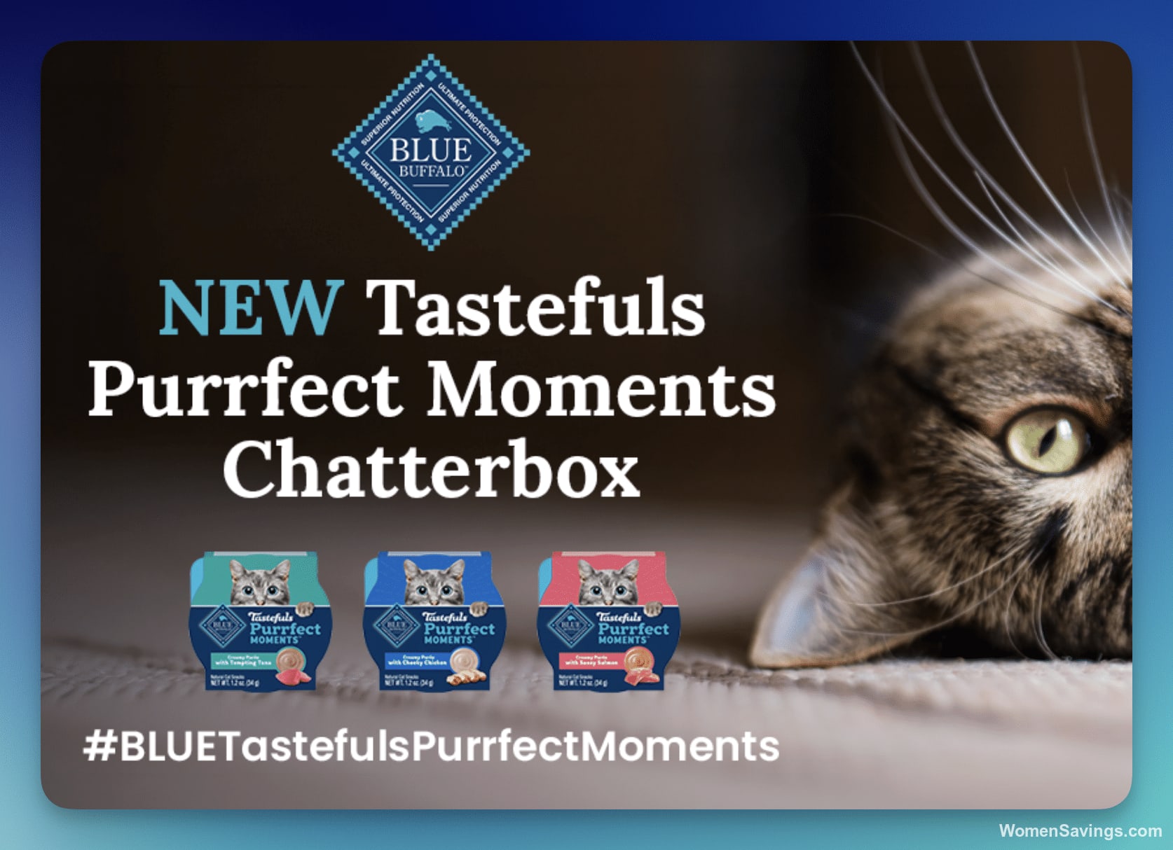 FREE Blue Buffalo Cat Snacks for Lucky Applicants