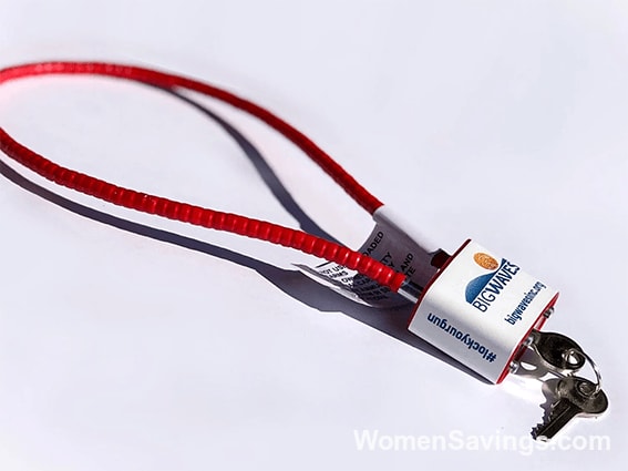 FREE Gun Safety Lock - Secure Your Firearm
