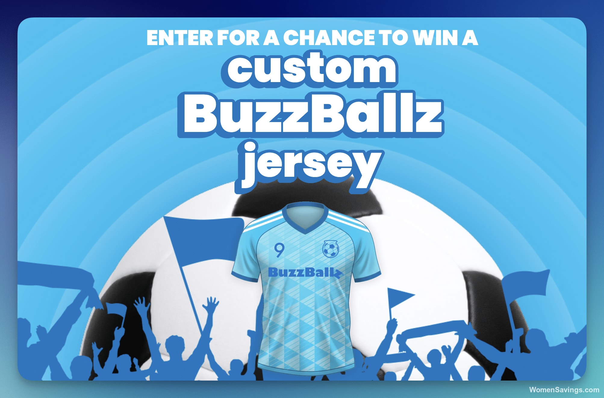 BuzzBallz Soccer Jersey Sweepstakes - 120 Winners