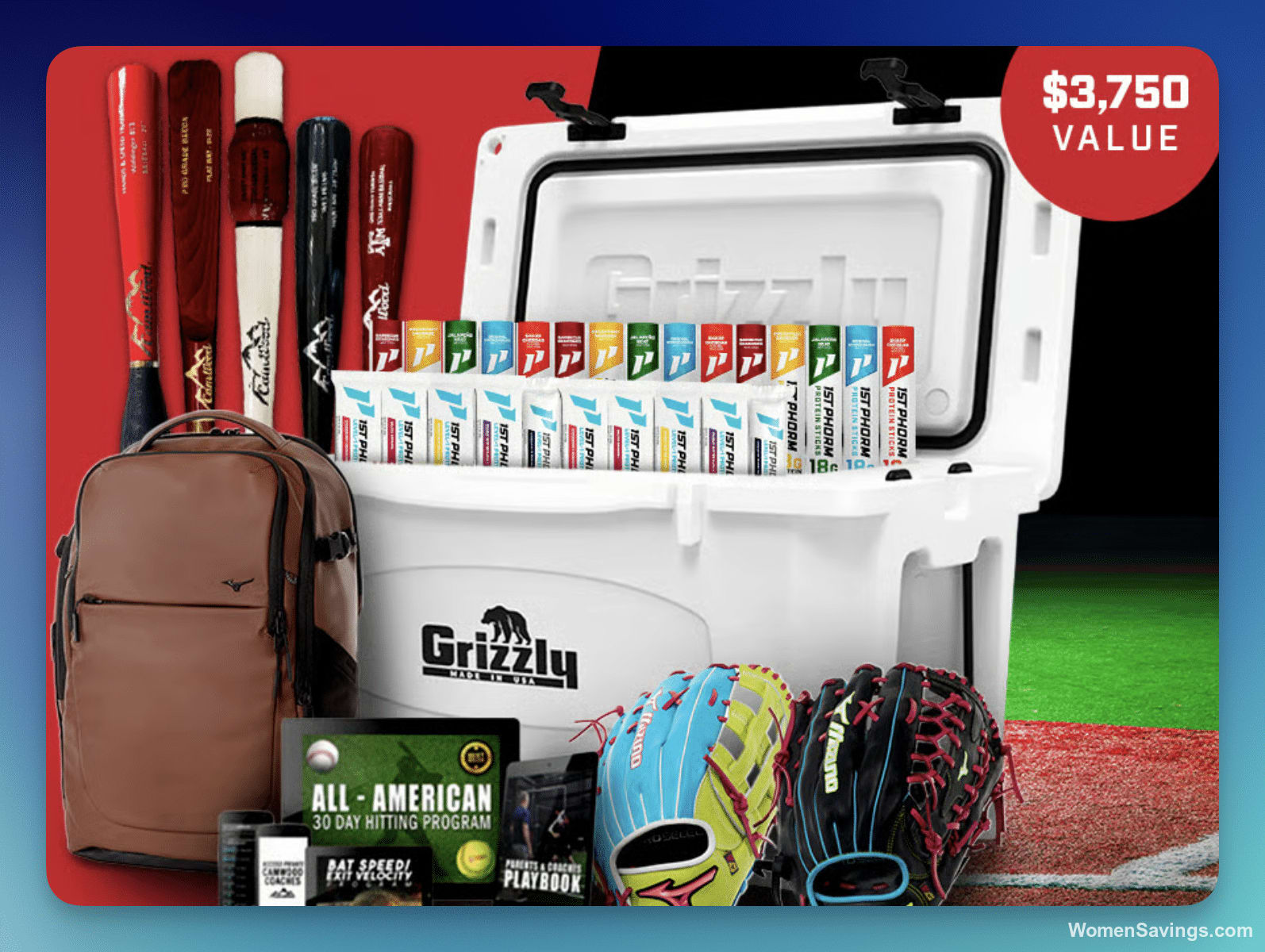 1st Phorm Baseball Sweepstakes: Win $3,750 Prize Bundle