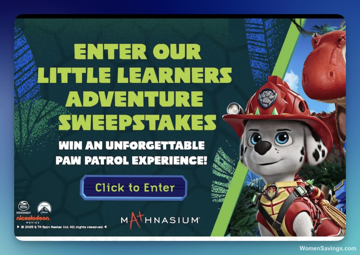 Win a PAW Patrol Movie Red Carpet Experience at Mathnasium