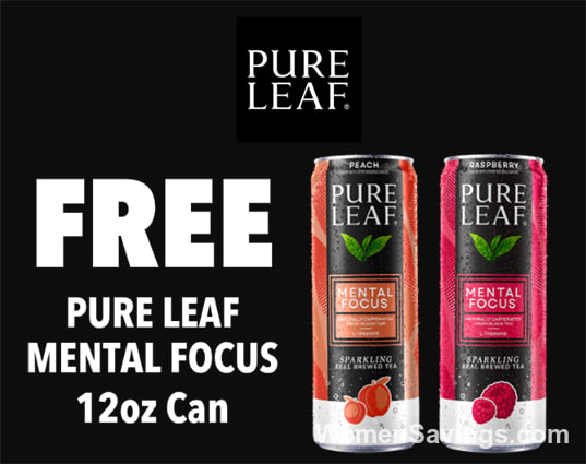 FREE Pure Leaf Mental Focus 12 oz Can