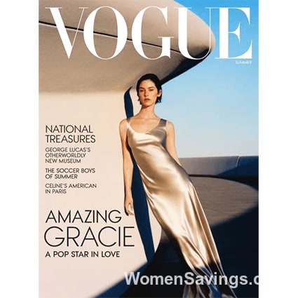 FREE 1-Year Subscription to Vogue Magazine