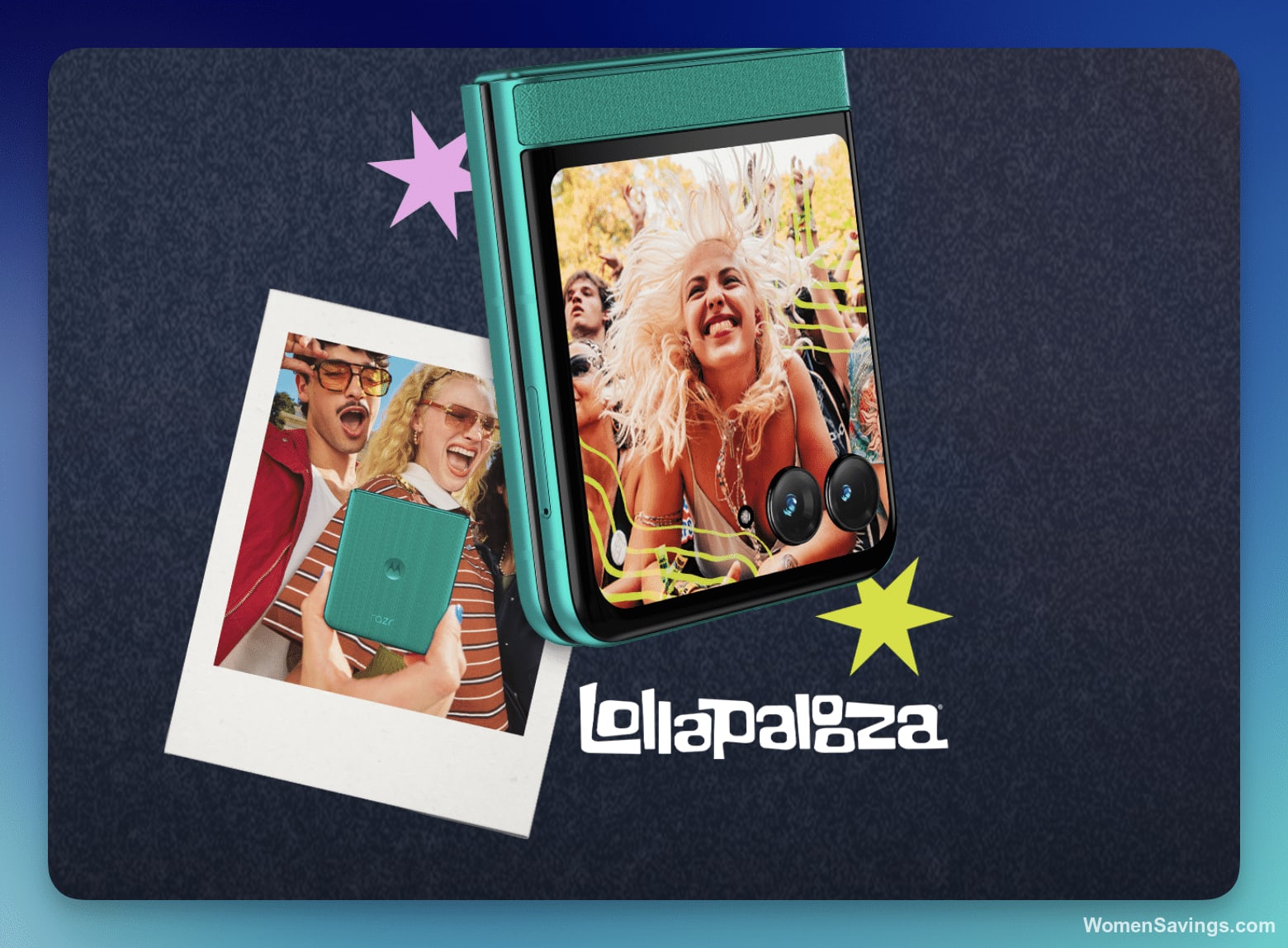 Win VIP Lollapalooza Tickets & a 2026 Motorola razr ultra!