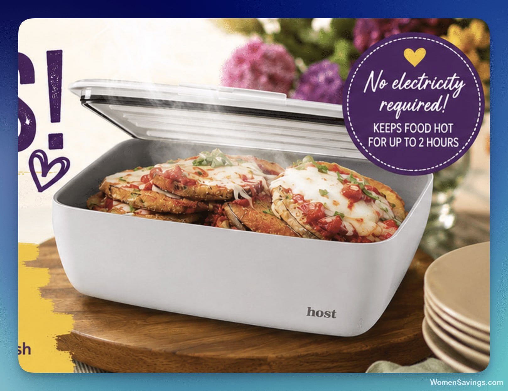 Dominex Great for Gatherings Sweepstakes - Win a Thermal Serving Dish