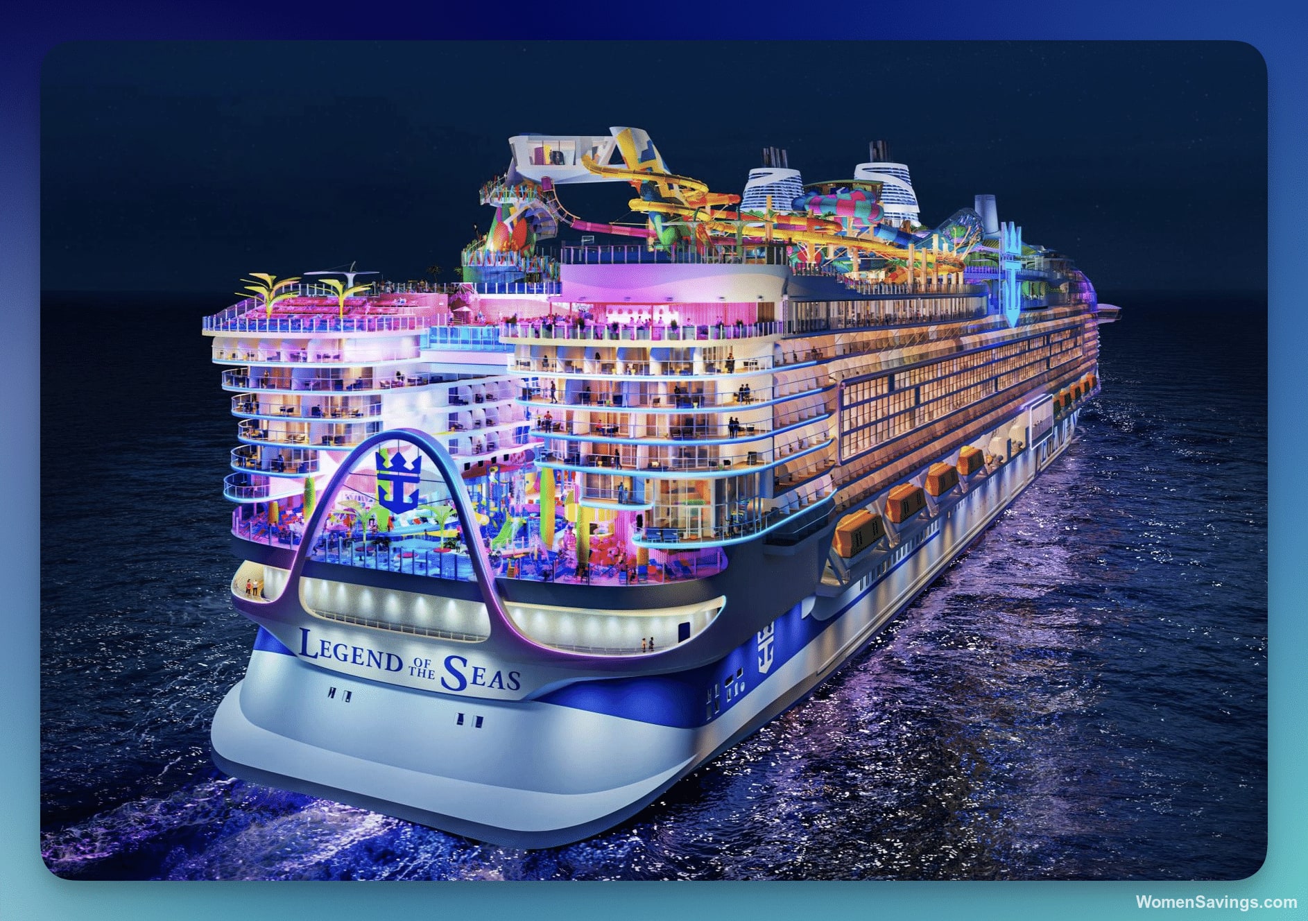Royal Caribbean Legend of the Seas 6-Night Cruise Sweepstakes