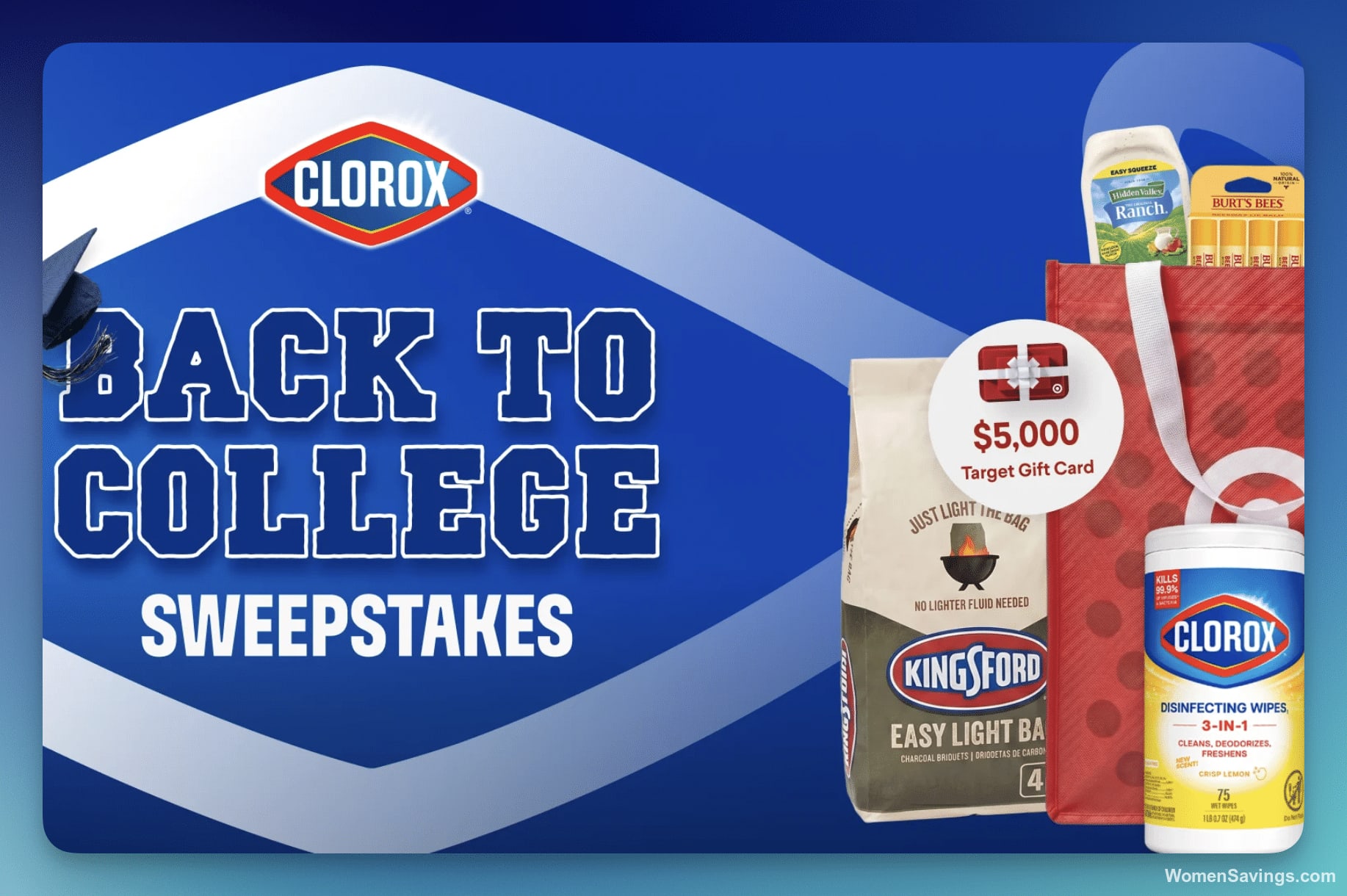 Clorox Back to College Sweepstakes - Win $5,000 Target Gift Card