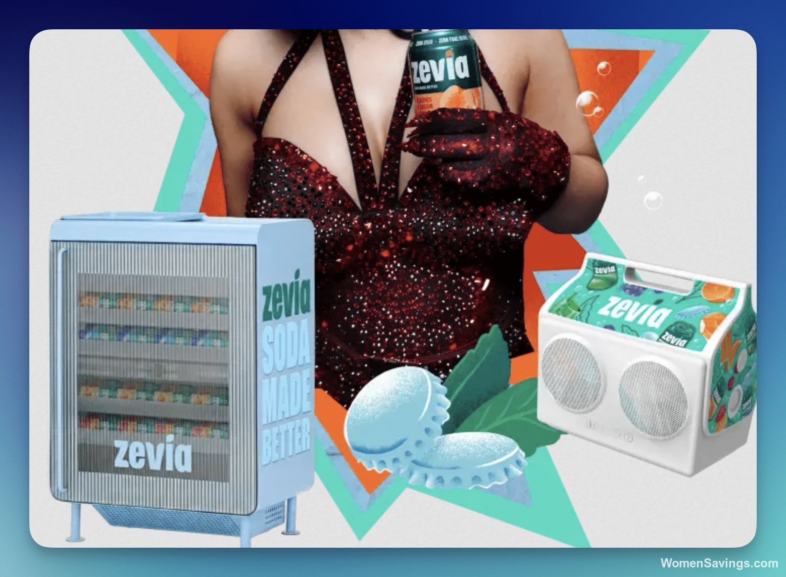 Zevia Summer Sweepstakes: Win a Custom Fridge & More