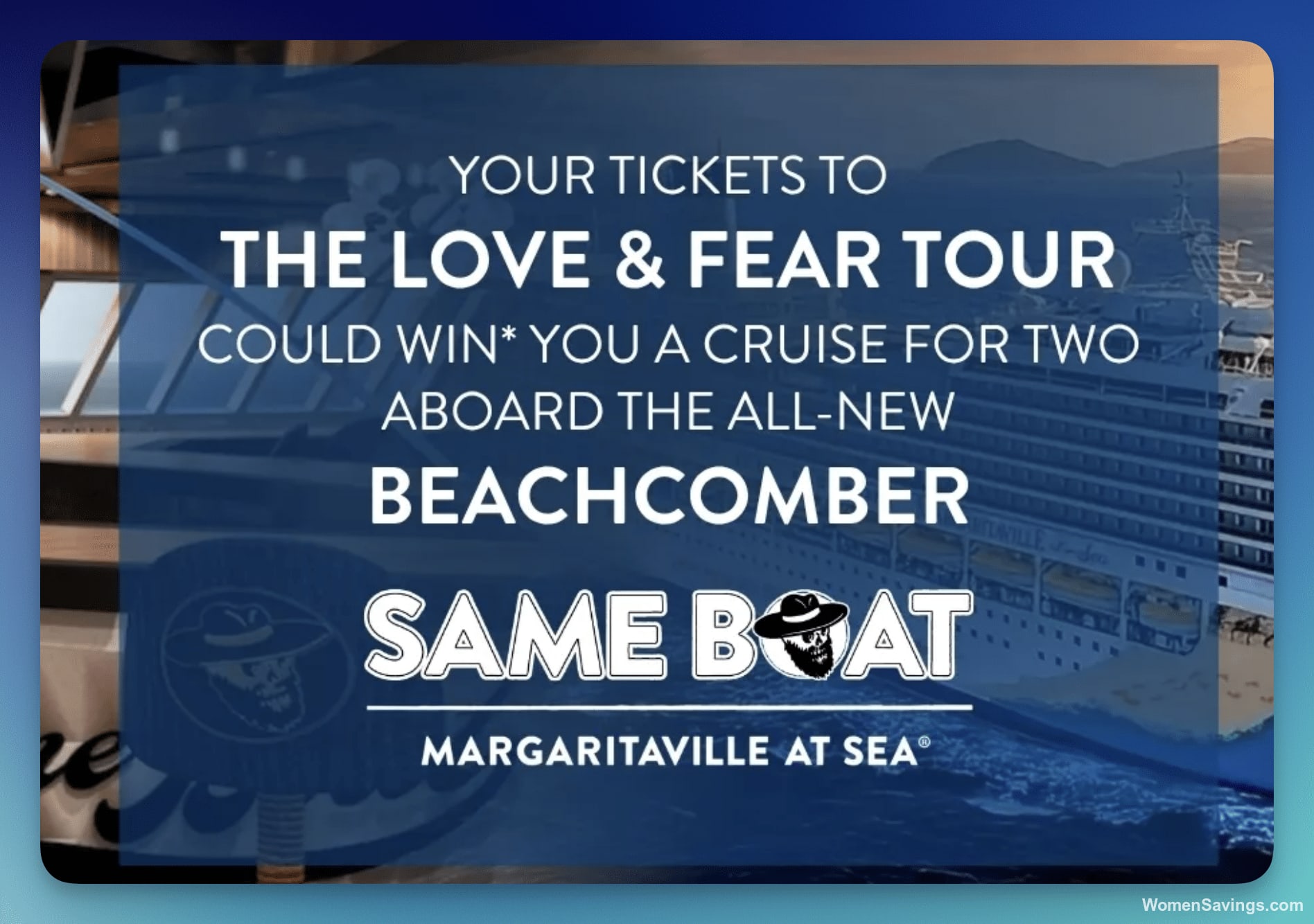 Margaritaville At Sea Cruise for Two Sweepstakes