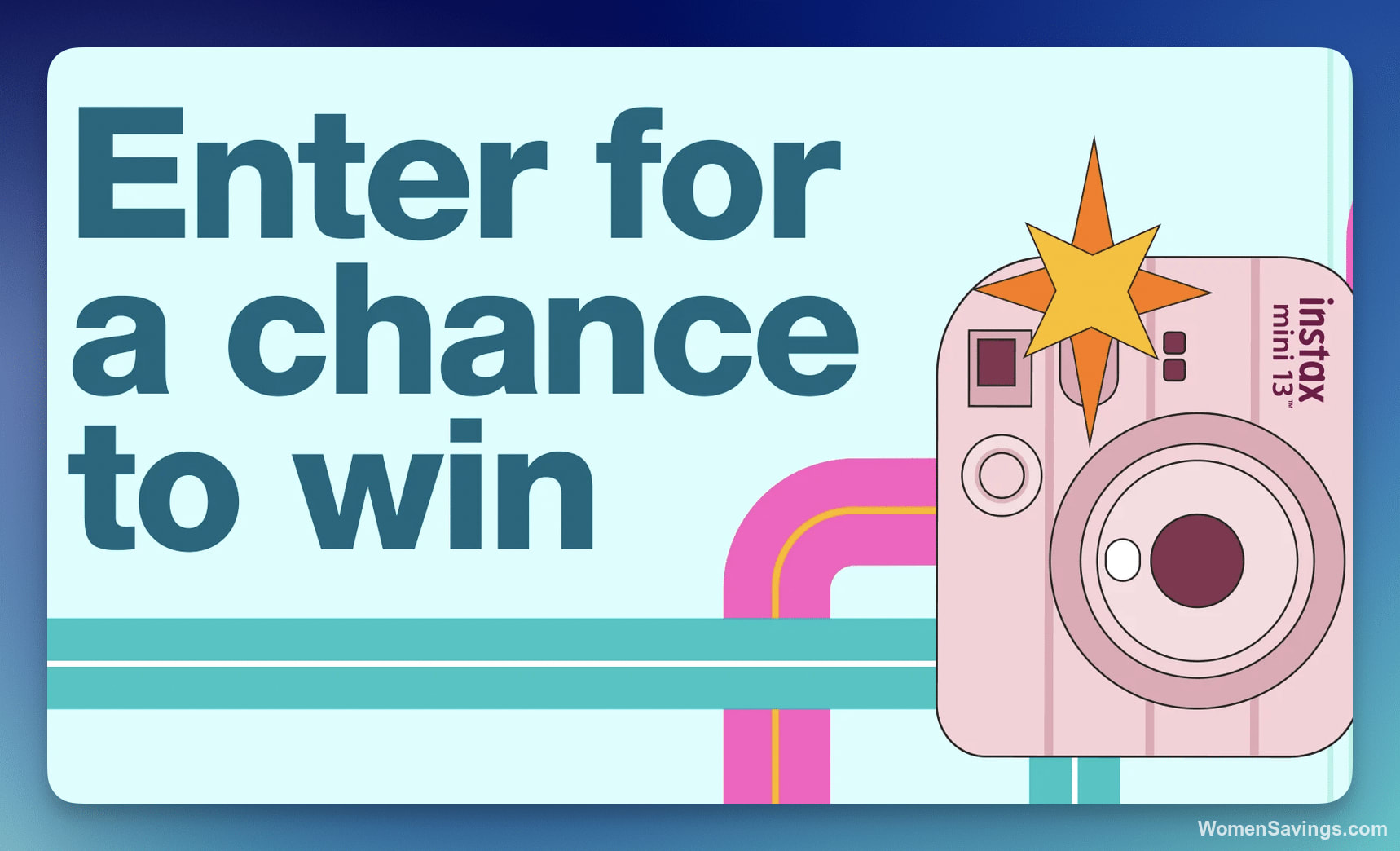 Win an Instax Mini 13 Camera Kit - 10 Winners!