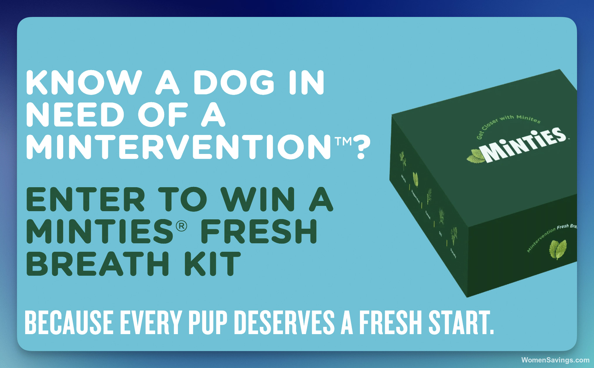 Minties Fresh Breath Kit Sweepstakes