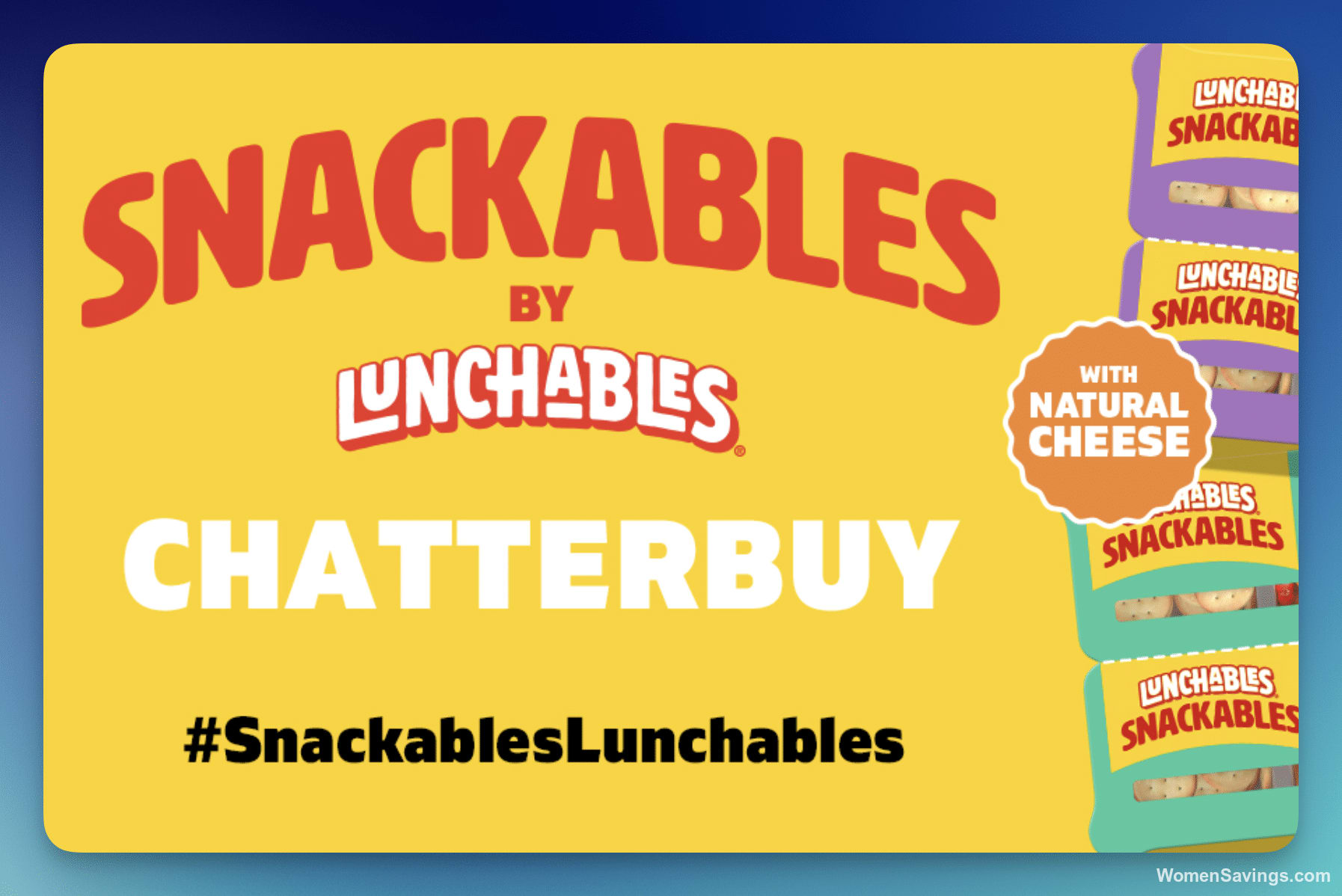 FREE Lunchables Snackables Kit from Ripple Street