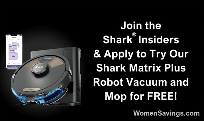 FREE Shark Matrix Plus Robot Vacuum & Mop