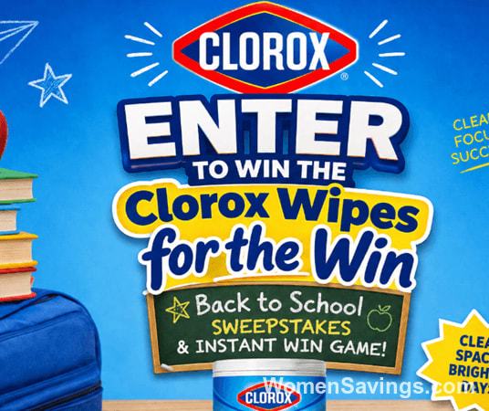 Clorox Wipes for the Win Back to School Sweepstakes