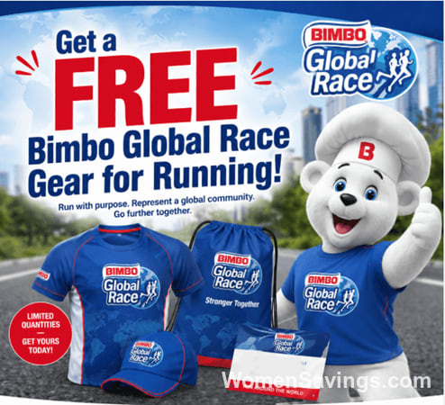FREE Bimbo Global Race Gear for Running
