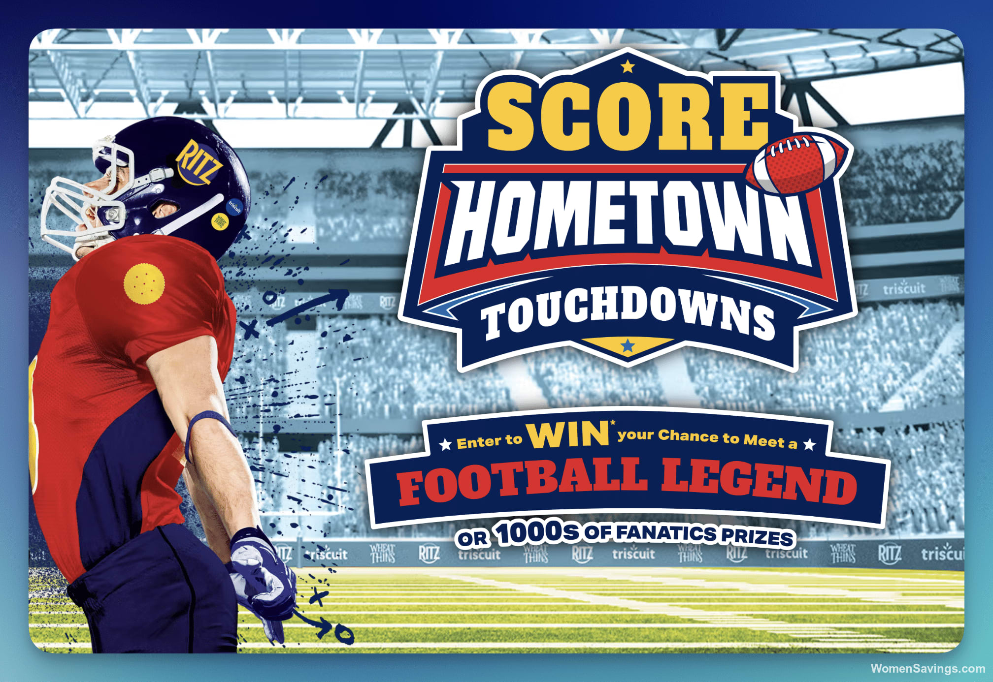 Mondelēz Hometown Touchdowns Sweepstakes - Win Big!