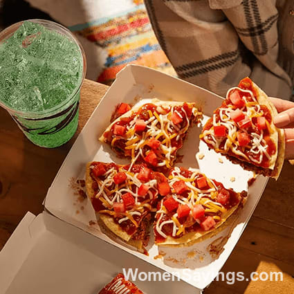 $1 Mexican Pizza and $1 Medium Drink at Taco Bell Today