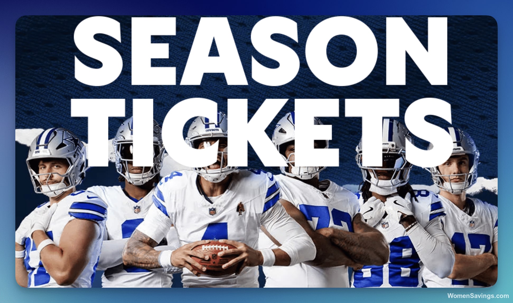 Tyson Dallas Cowboys Season Ticket Sweepstakes – 3 Winners!