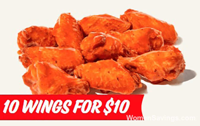 Zaxby's 10 Wings for $10 Limited-Time Deal