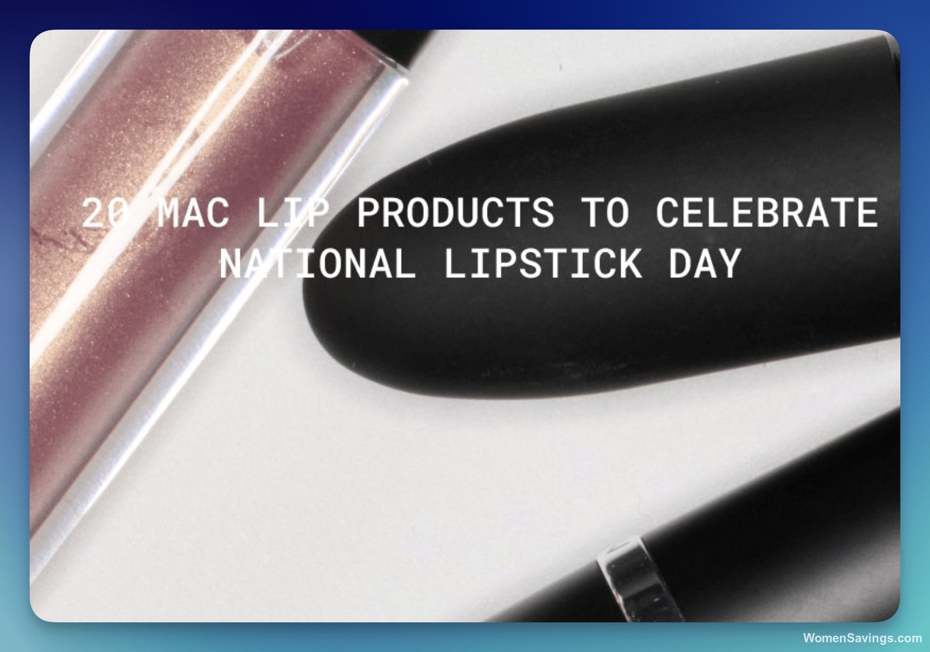 MAC Cosmetics: FREE MACximal Silky Matte Lipstick (July 29)