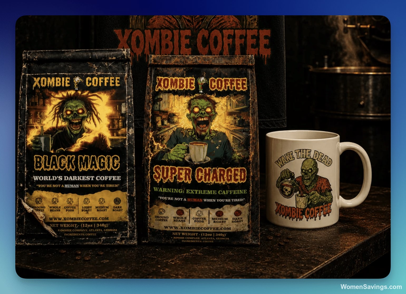 Xombie Coffee Survival Kit Giveaway - Free Prize Pack