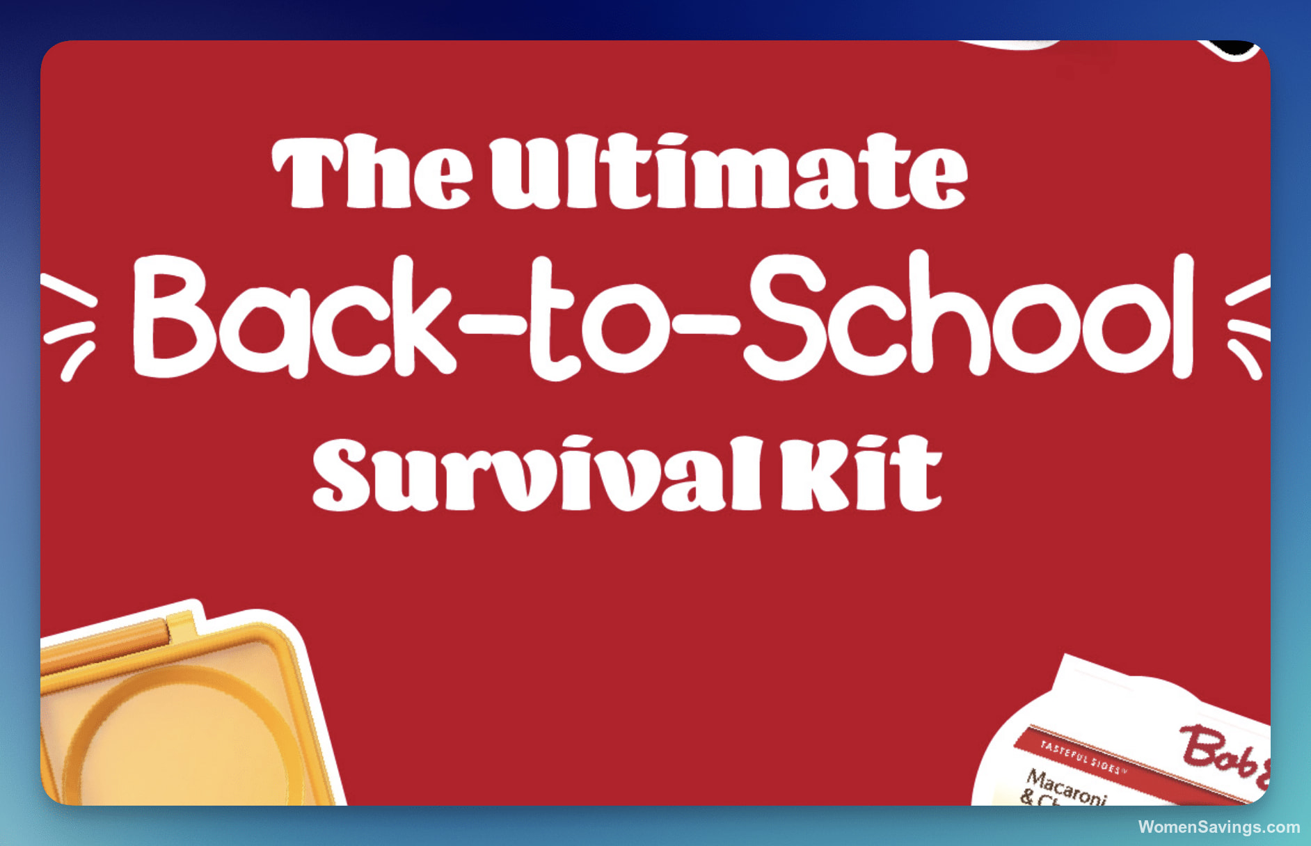 Bob Evans Farms Back-to-School Instagram Sweepstakes