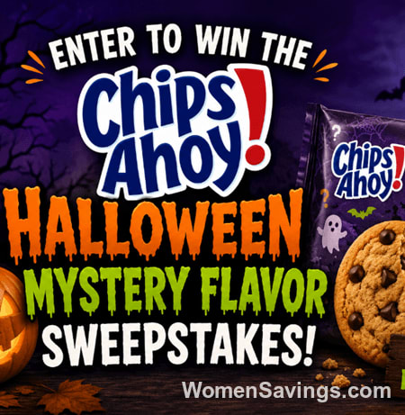 Win $25,000 in Chips Ahoy! Halloween Mystery Flavor Sweepstakes