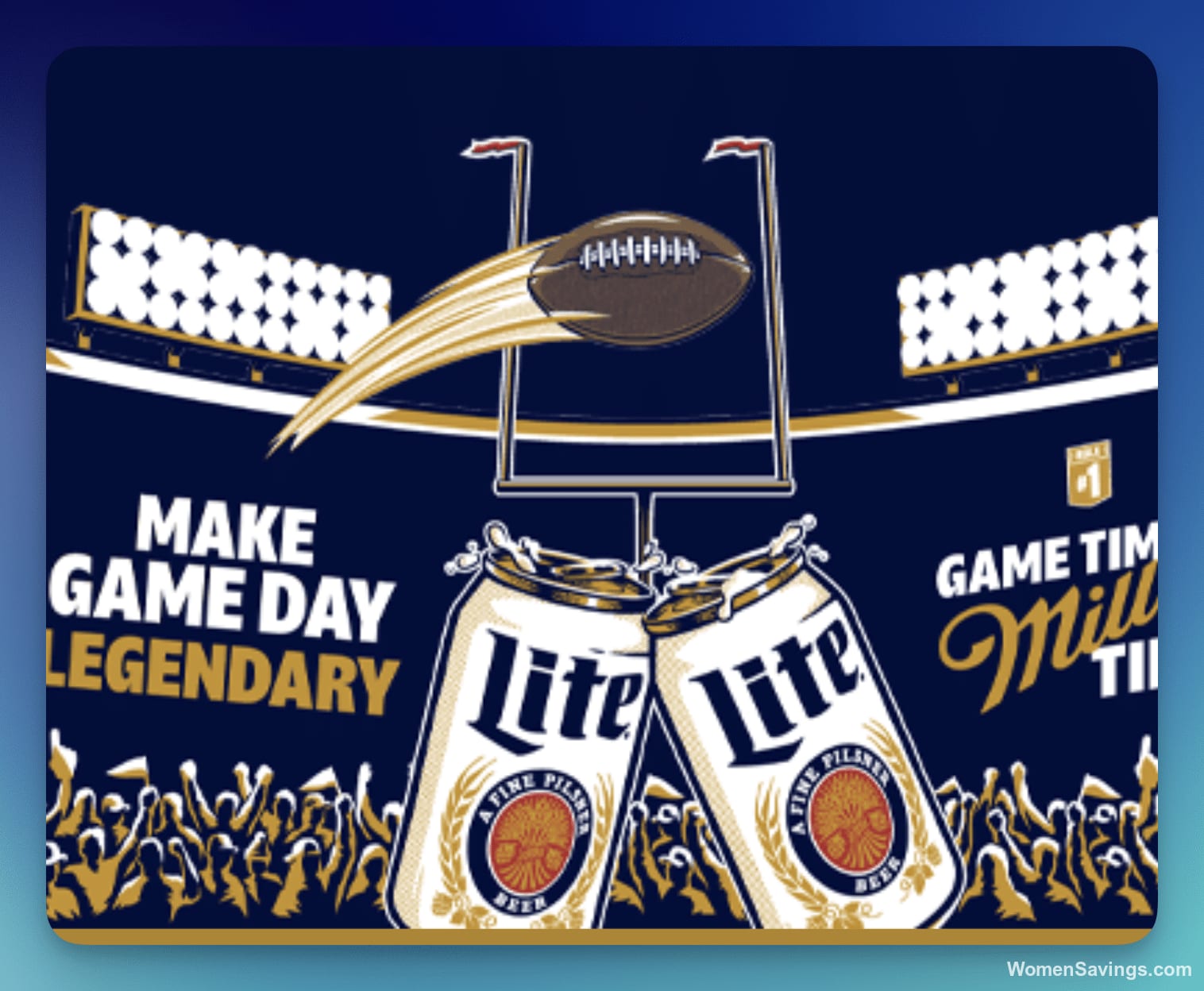 Miller Lite Football Instant Win Game - 1,579 Winners!