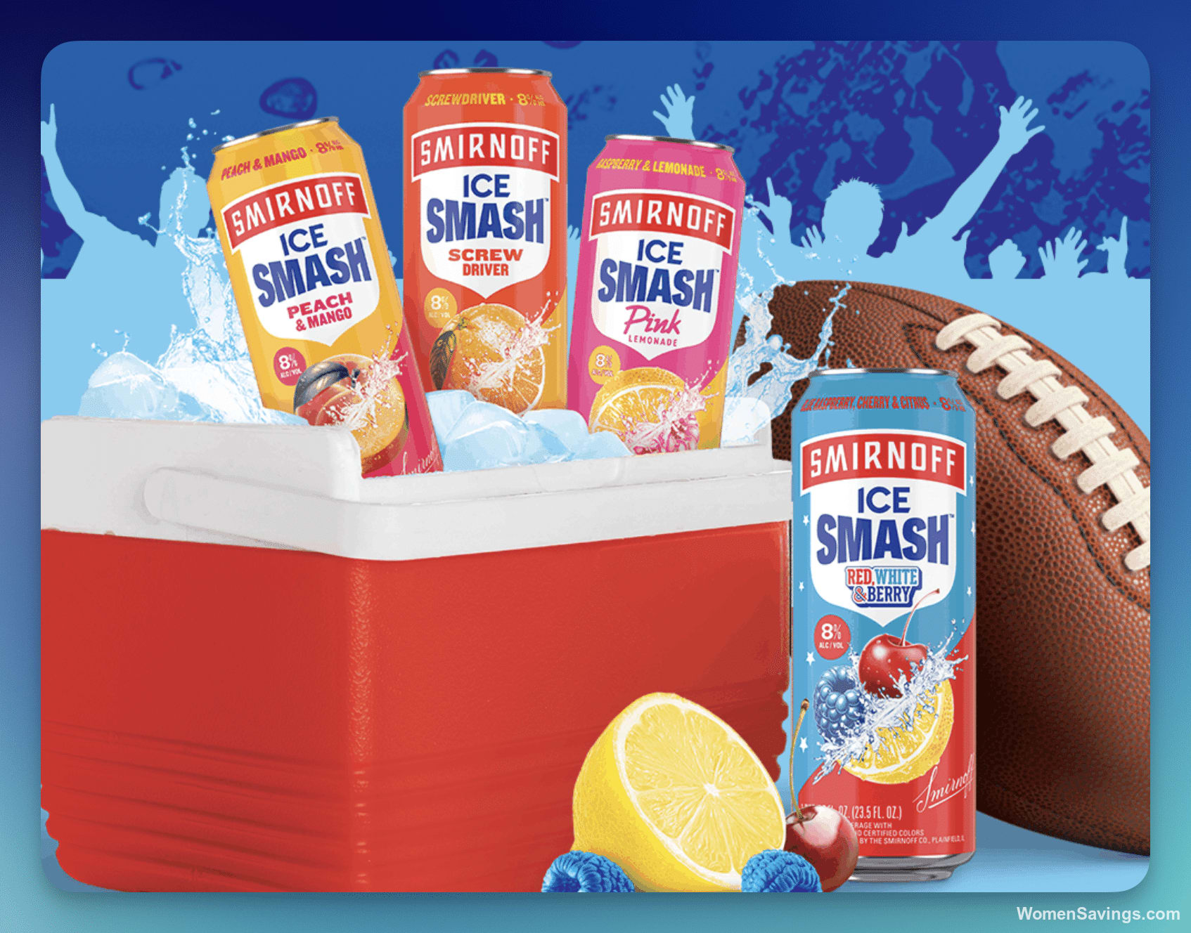Smirnoff Ice Smash Tailgate Sweepstakes - 100 Winners