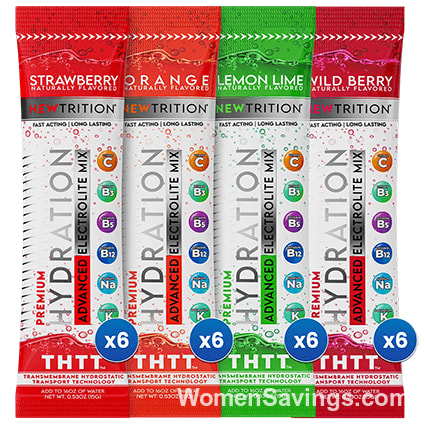 FREE Pouch of NewTrition Hydration Powder