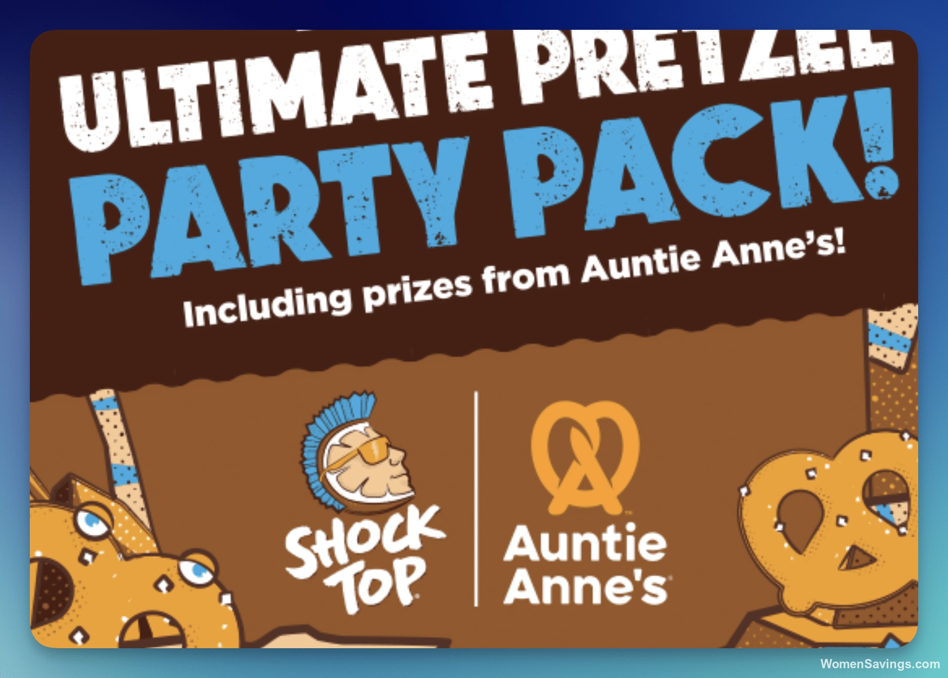 Win a $500 Auntie Anne's Gift Card with Shock Top
