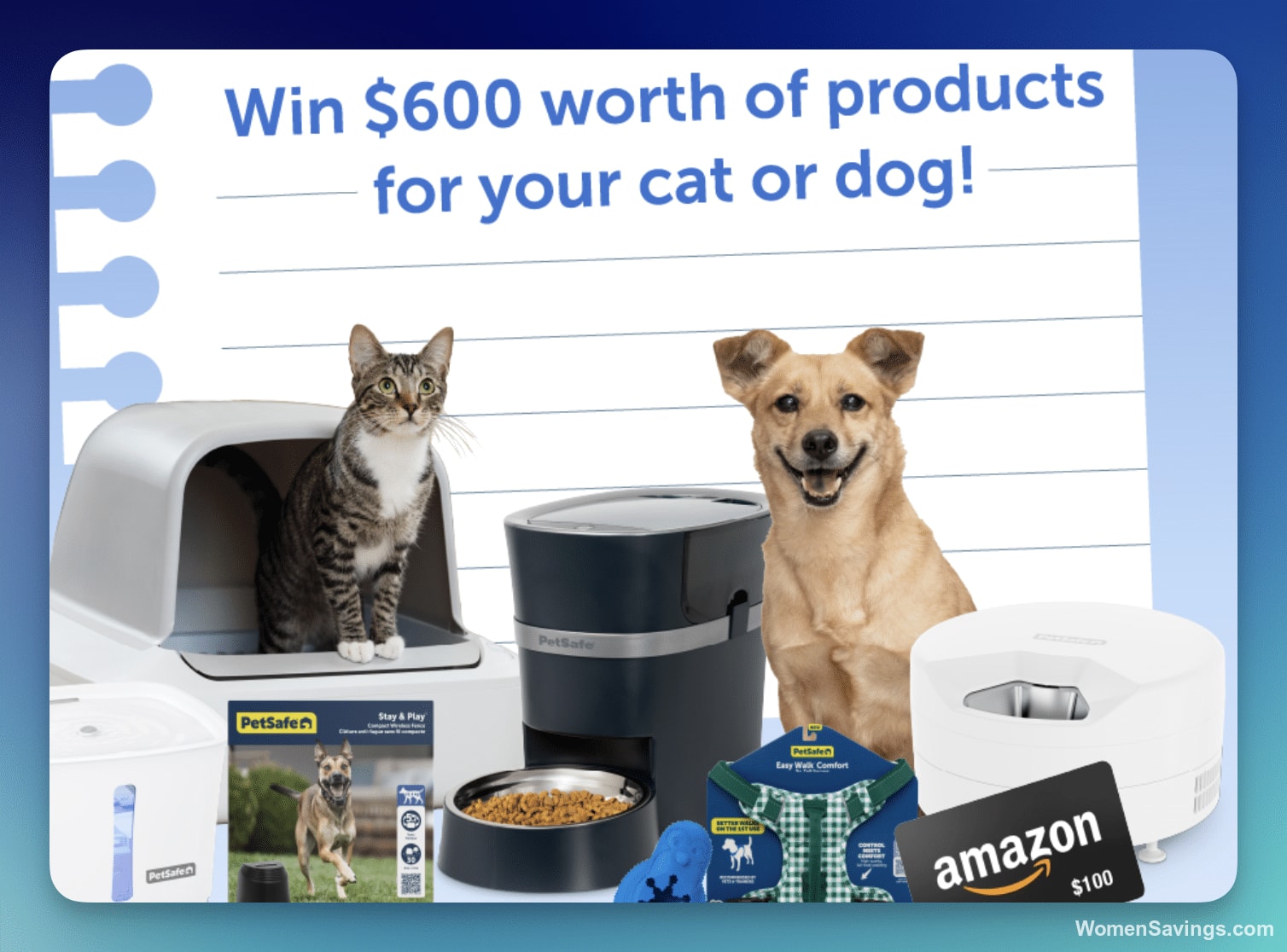 PetSafe Back To School Sweepstakes - Win $1,300+ in Pet Gear