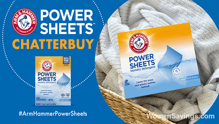 FREE ARM & HAMMER Power Sheets Laundry Detergent Pack