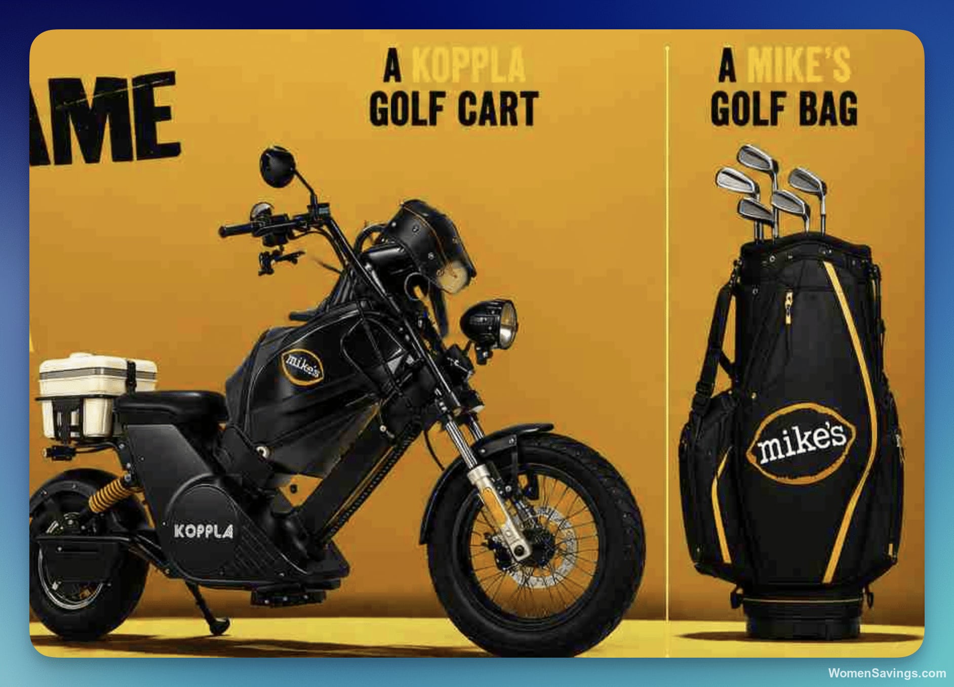 Mike's Hard Lemonade Motorcycle Golf Cart Sweepstakes