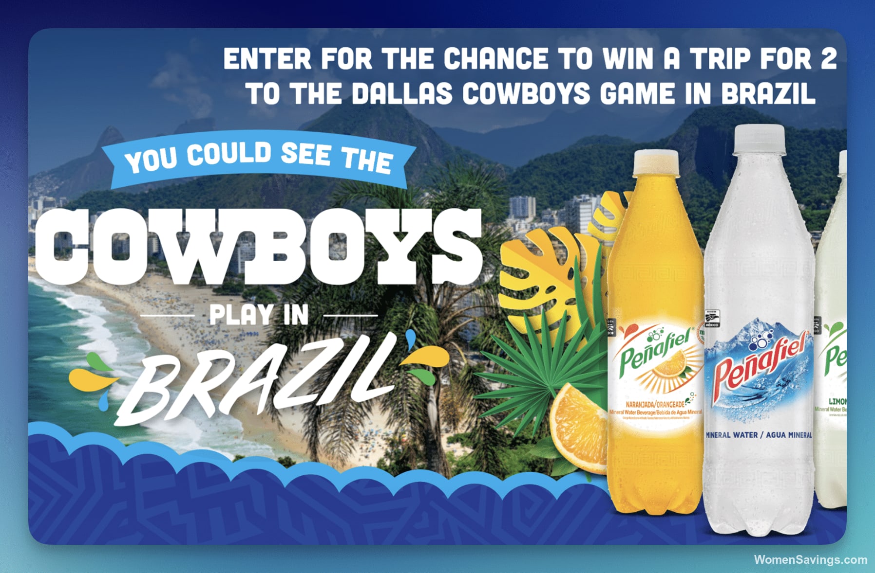 Penafiel Dallas Cowboys Brazil Game Sweepstakes